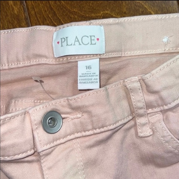 Children’s Place Pink Jean Shorts - Picture 5 of 5